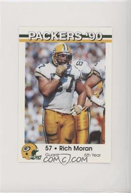 1990 Green Bay Packers Police - [Base] - Valley Bank #17 - Rich Moran