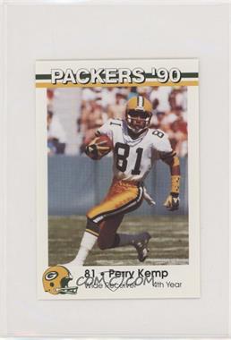 1990 Green Bay Packers Police - [Base] - Valley Bank #18 - Perry Kemp