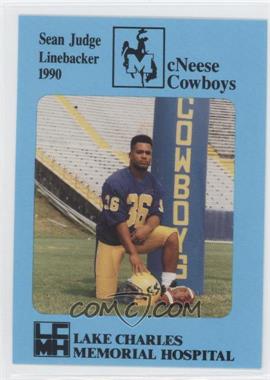 1990 McDag McNeese Cowboys - [Base] #10 - Sean Judge