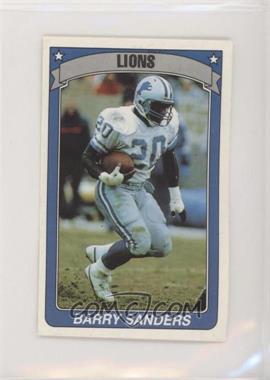 1990 Panini Album Stickers - [Base] #257 - Barry Sanders [Noted]