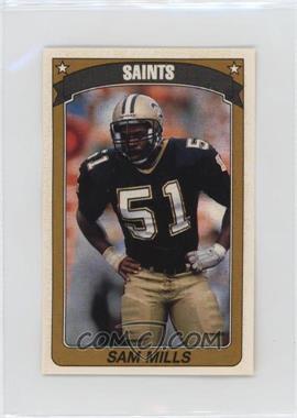 1990 Panini Album Stickers - [Base] #302 - Sam Mills