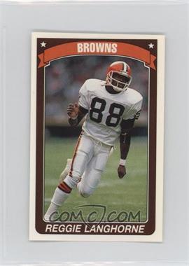 1990 Panini Album Stickers - [Base] #36 - Reggie Langhorne