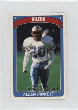 1990 Panini Album Stickers - [Base] #59 - Allen Pinkett