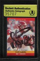 Steve DeBerg [BAS Beckett Auth Sticker]