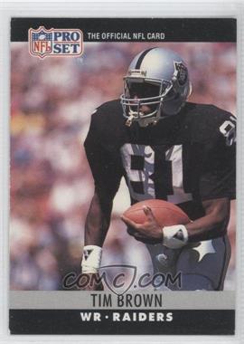 1990 Pro Set - [Base] #150 - Tim Brown