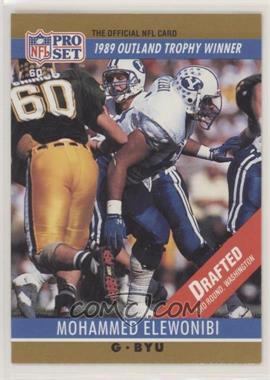 1990 Pro Set - [Base] #20.2 - Award Winner - Mohammed Elewonibi (With Drafted Stripe)