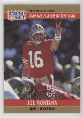 1990 Pro Set - [Base] #2.1 - Award Winner - Joe Montana (Jim Kelly 3,521 yards)