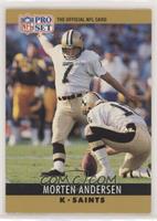 Morten Andersen (Name in black on back)