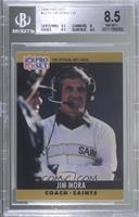 Jim Mora (White Card Number and Name on Back) [BGS 8.5 NM‑MT+]