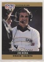Jim Mora (Black Card Number and Name on Back) [Noted]
