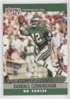 Randall Cunningham (Missing text in last line on back)