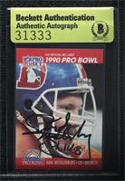 Pro Bowl - Karl Mecklenburg [BAS Beckett Auth Sticker]