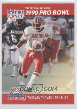 1990 Pro Set - [Base] #374 - Pro Bowl - Thurman Thomas