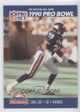 1990 Pro Set - [Base] #399 - Pro Bowl - Carl Lee