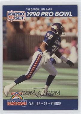 1990 Pro Set - [Base] #399 - Pro Bowl - Carl Lee