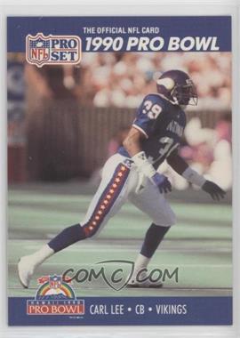 1990 Pro Set - [Base] #399 - Pro Bowl - Carl Lee