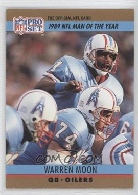 1990 Pro Set - [Base] #4 - Award Winner - Warren Moon