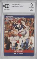 Andre Reed [BCCG 9 Near Mint or Better]