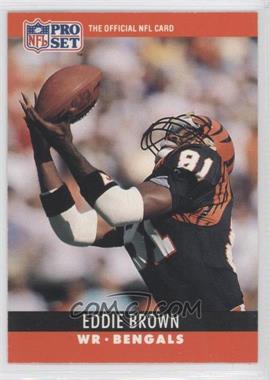 1990 Pro Set - [Base] #61 - Eddie Brown