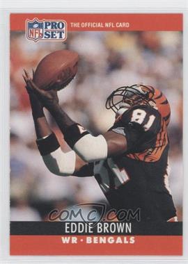 1990 Pro Set - [Base] #61 - Eddie Brown