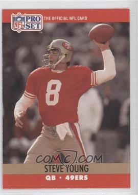 1990 Pro Set - [Base] #645 - Steve Young