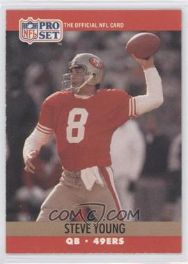 1990 Pro Set - [Base] #645 - Steve Young