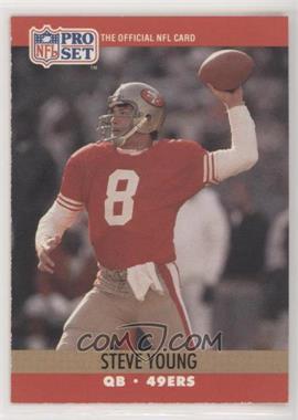 1990 Pro Set - [Base] #645 - Steve Young