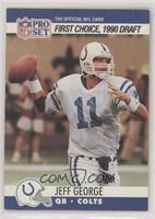 Draft - Jeff George (White pant laces) [EX to NM]