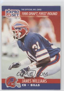 1990 Pro Set - [Base] #684 - Draft - James E. Williams