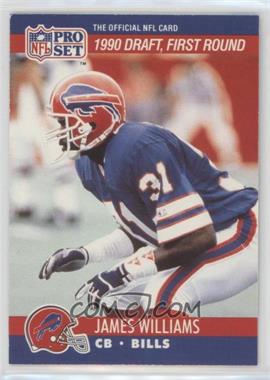 1990 Pro Set - [Base] #684 - Draft - James E. Williams