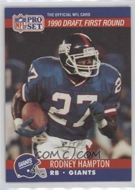 1990 Pro Set - [Base] #692 - Draft - Rodney Hampton