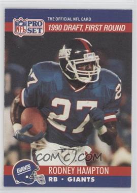 1990 Pro Set - [Base] #692 - Draft - Rodney Hampton