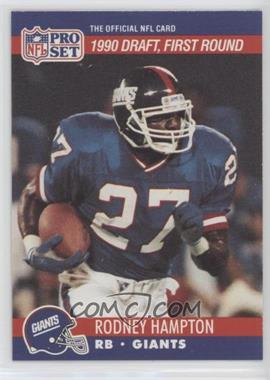 1990 Pro Set - [Base] #692 - Draft - Rodney Hampton