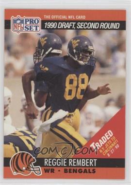 1990 Pro Set - [Base] #697 - Draft - Reggie Rembert