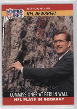 1990 Pro Set - [Base] #785.1 - Paul Tagliabue ("..peered through historic Berlin Wall" on Back)