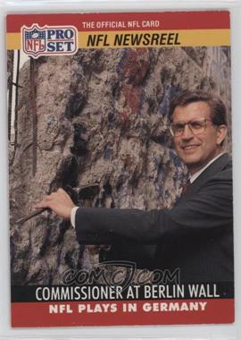 1990 Pro Set - [Base] #785.1 - Paul Tagliabue ("..peered through historic Berlin Wall" on Back)