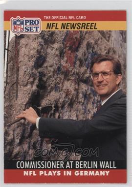1990 Pro Set - [Base] #785.1 - Paul Tagliabue ("..peered through historic Berlin Wall" on Back)