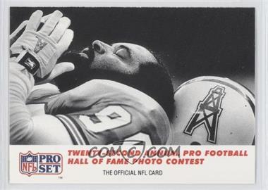 1990 Pro Set - [Base] #796 - Twenty-Second Annual Pro Football HoF Photo Contest - 1st Place, Black and White