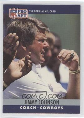 1990 Pro Set - [Base] #85 - Jimmy Johnson