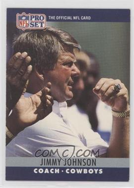 1990 Pro Set - [Base] #85 - Jimmy Johnson