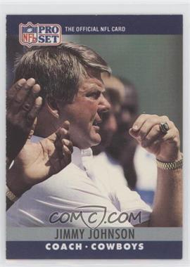 1990 Pro Set - [Base] #85 - Jimmy Johnson