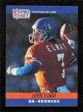 1990 Pro Set - [Base] #88 - John Elway [COMC RCR Mint]