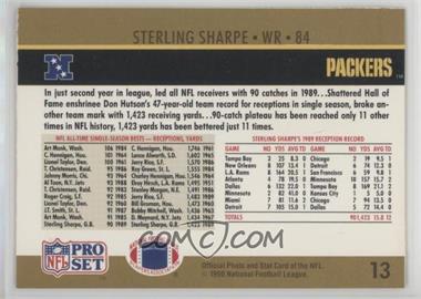1990 Pro Set - Printing Proof Errors #13-247 - Randall Cunningham, Sterling Sharpe (Dual Back)