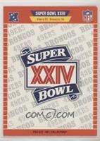 Super Bowl XXIV Logo