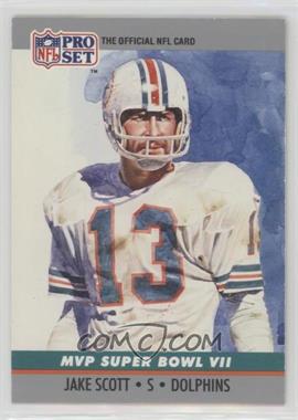 1990 Pro Set - Super Bowl MVP's #7 - Jake Scott