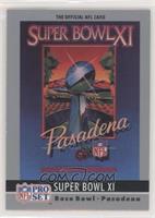 Super Bowl XI [Noted]