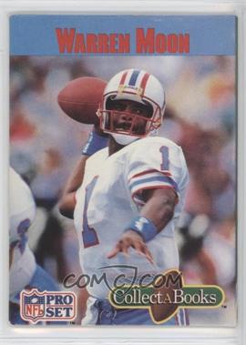 1990 Pro Set Collect-A-Books - [Base] #_WAMO - Warren Moon