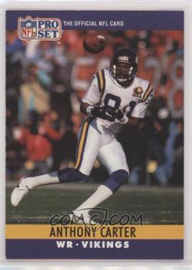 1990 Pro Set FACT Cincinnati - [Base] #187 - Anthony Carter