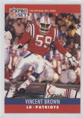 1990 Pro Set FACT Cincinnati - [Base] #201 - Vincent Brown