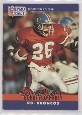 1990 Pro Set FACT Cincinnati - [Base] #91 - Bobby Humphrey